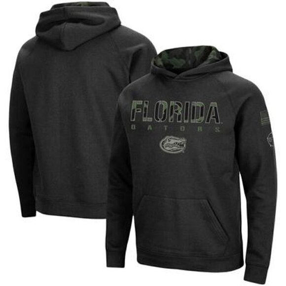 Colosseum Black Florida Gators OHT Military Appreciation Hoodie - Picture 1 of 7